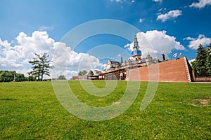 Czestochowa in Poland / View of the monastery