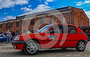 Czestochowa slaskie Poland May 13, 2023 Automobilklub Czestochowa rally of old vintage cars