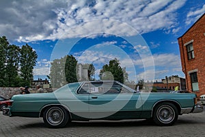 Czestochowa slaskie Poland May 13, 2023 Automobilklub Czestochowa rally of old vintage cars