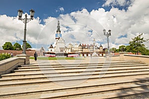 Czestochowa / view of the monastery â€žJasna Goraâ€ in Poland