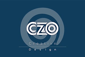CZO Creative Unique Modern Letter Logo Design