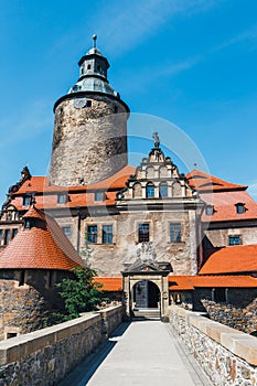 Czocha castle in southwestern Poland