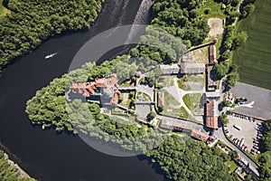 Czocha castle in summer