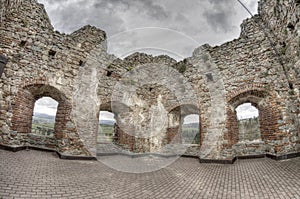 Czorsztyn castle ruins