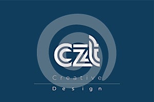 CZT Creative Unique Modern Letter Logo Design