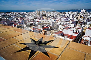 CÃÂ¡diz seen from Torre Tavira photo