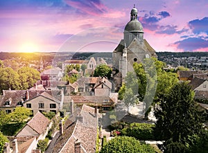 CÃÂ©sar tower Historical landmark in Provins, France photo
