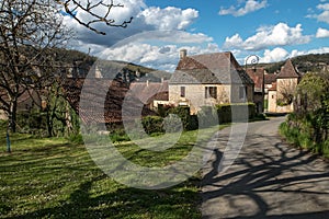 CÃ©nac , french village in valley of Dordogne