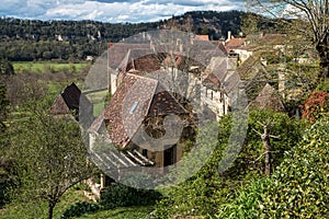 CÃ©nac , french village in valley of Dordogne