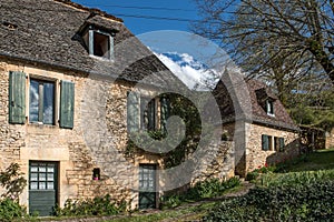 CÃ©nac , french village in valley of Dordogne