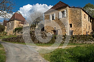 CÃ©nac , french village in valley of Dordogne