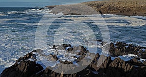 The CÃ´te Sauvage, Quiberon peninsula, Morbihan, Brittany, France