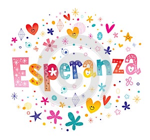 Esperanza girls name photo