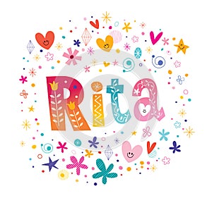 Rita girls name photo