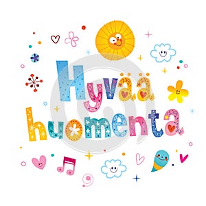 Good morning in Finnish