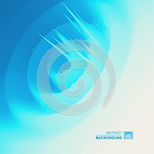 3d abstract background. Futuristic technology style. Big data graph visualization.