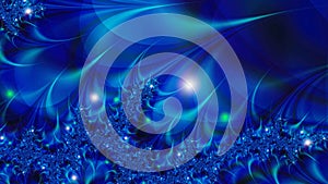 3d abstract computer generated fractal design.