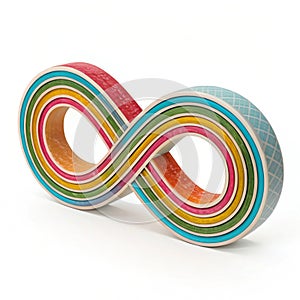3D Abstract Infinity Illustration