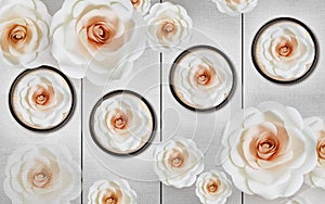 3D Abstract Wallpaper with Beautiful Background