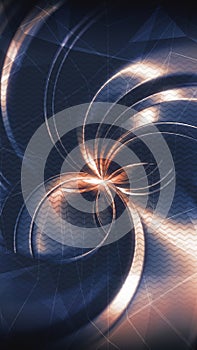 3d Art Techno Abstraction