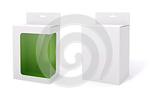 3d blank product package box