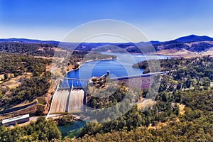 D BM Lake Lyell Dam Rvr