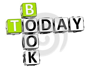 3D Book Today Crossword