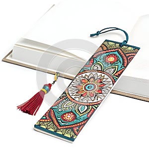 3D Bookmark Isolated on White Background