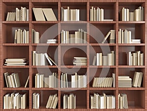 3d bookshelf