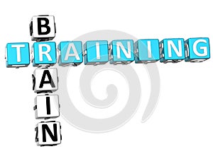 3D Brain Training Crossword