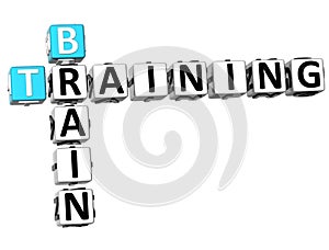 3D Brain Training Crossword