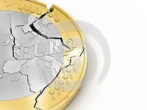 3d broken euro