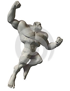 3D Brute Pose Reference Leaping Attack