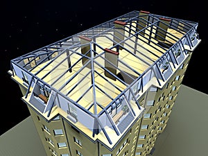 3D building