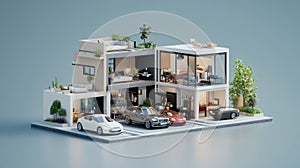 3D Business Insurance Coverage Comparison Tool, Include interactive 3D models that allow users
