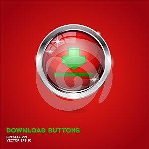 Download 3D Buttons Christmas Edition