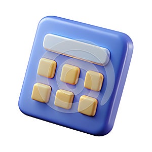 3D Calculator Icon