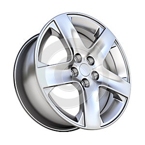 3d car rim photo