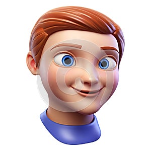 3D Cartoon Profile Icon â Fun Character Avatar Design