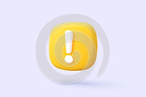 3d check wrong icon isolated on white background. negative check list button choice for false, correct, tick, problem, fail on