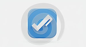 3D Checkmark App Icon