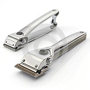 3D Clippers isolated on white background