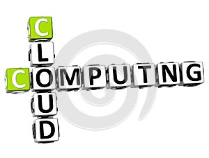 3D Cloud Computing Crossword