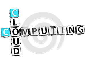 3D Cloud Computing Crossword