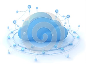 3D Cloud Computing Network and Data Connectivity