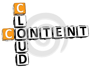 3D Cloud Content Crossword