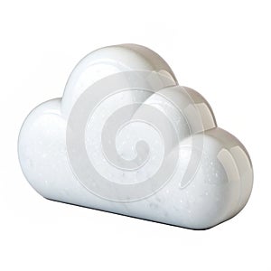 3D Cloud Icon