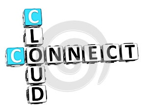 3D Connect Cloud Crossword cube words