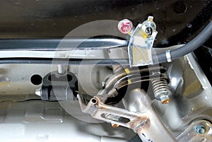 D Coupler & Rubber hangers in exhaust suspension system