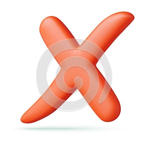 3D Cross sign elements